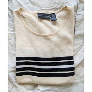 Vintage striped knit tee